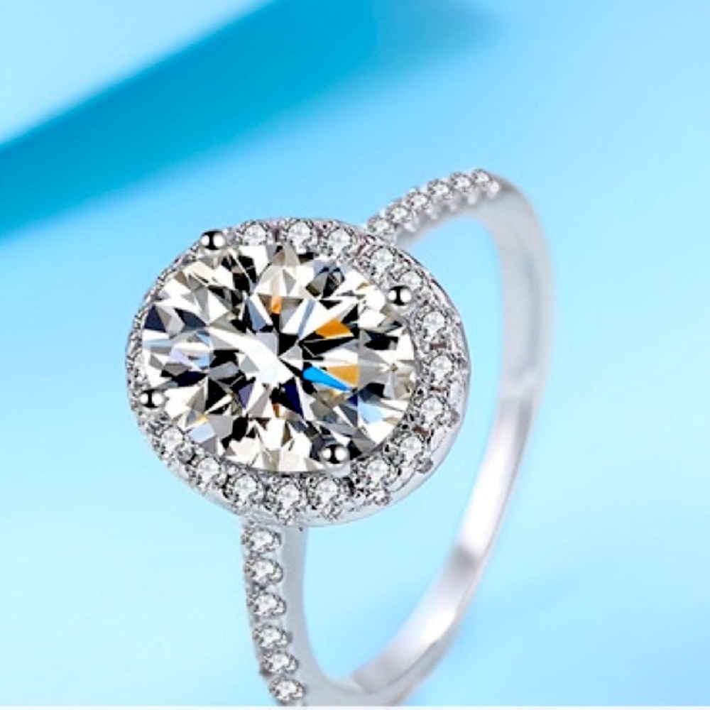 Diamond cut ring